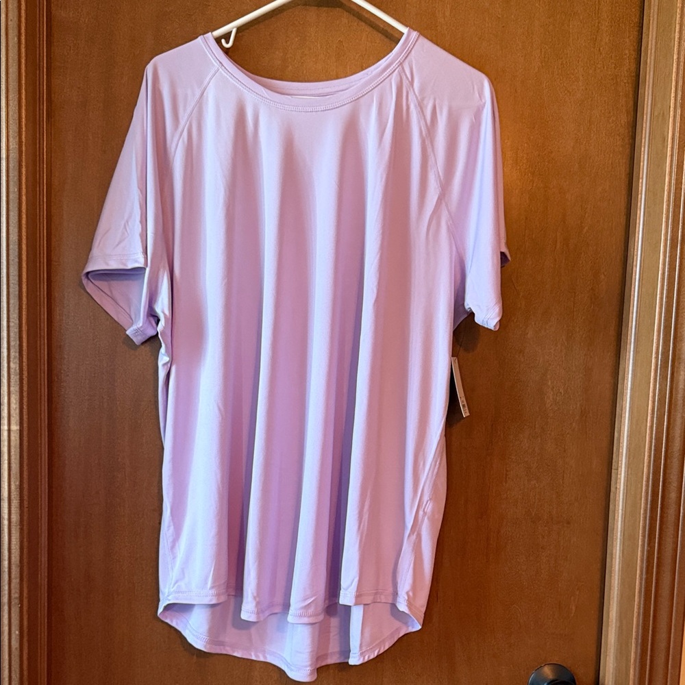 Kohl's Light Purple Women's Short Sleeve Top